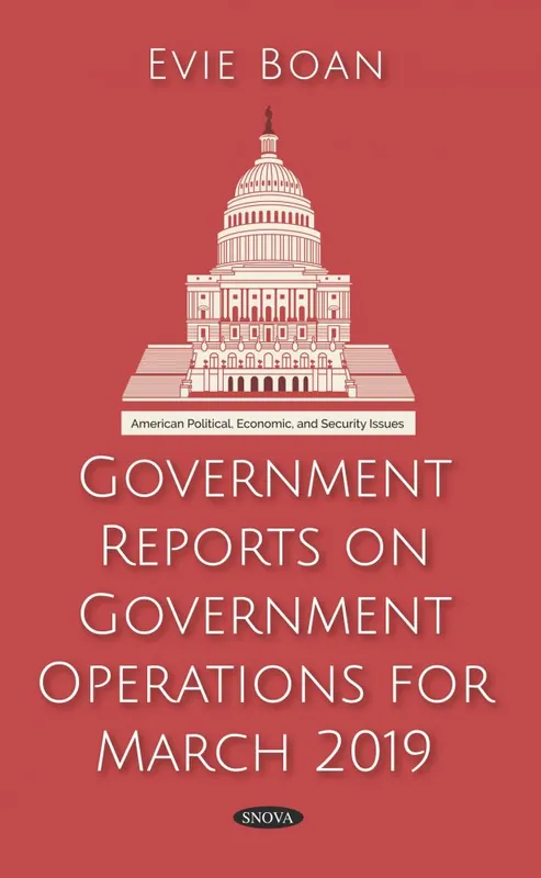 Best Price Government Reports on Government Operations for March 2019