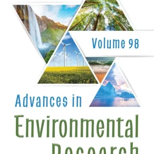 Advances in Environmental Research. Volume 98 Low Price