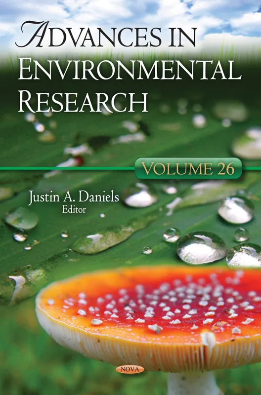 Best Price Advances in Environmental Research. Volume 26