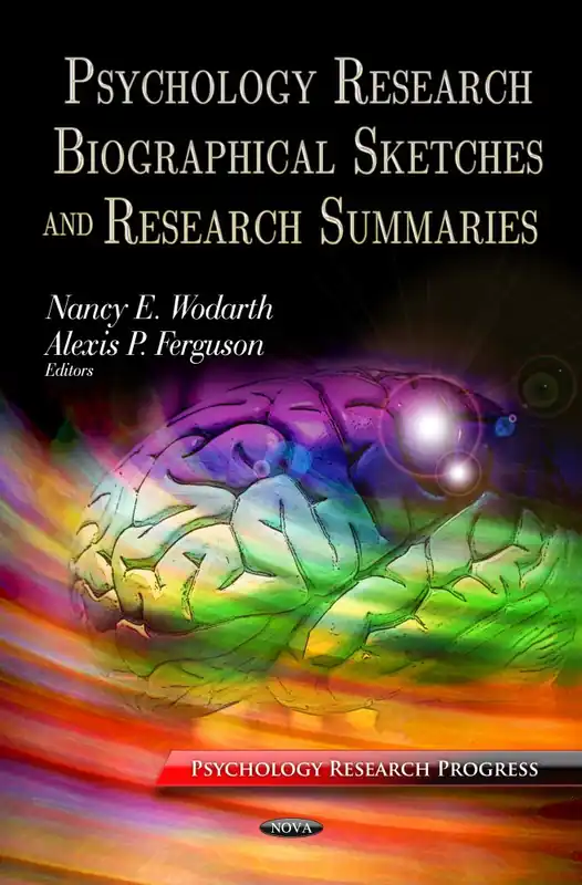 Psychology Research Biographical Sketches and Research Summaries Big Sale