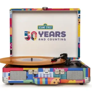 Cheap Crosley CR8005D-SEM B&N Exclusive Cruiser Turntable - Sesame Street