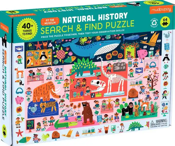 Place Order Natural History Museum Search & Find Puzzle