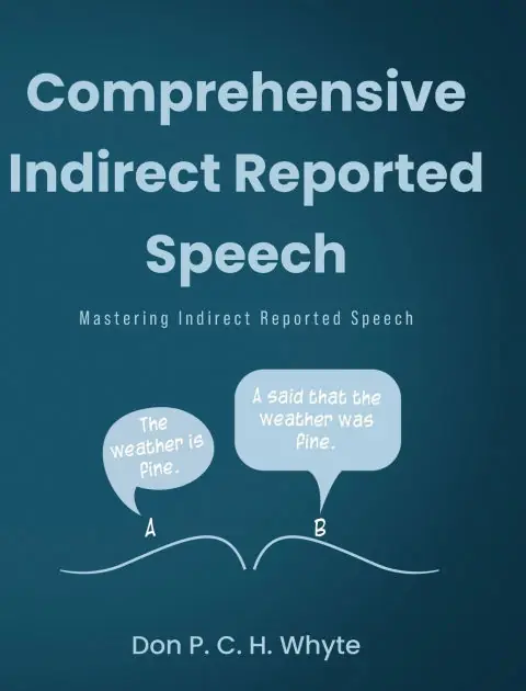 Comprehensive Indirect Reported Speech: Mastering Indirect Reported Speech Handmade