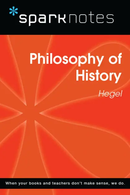 Philosophy of History (SparkNotes Philosophy Guide) Today Only