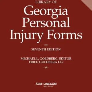 Library of Georgia Personal Injury Law Forms 2024 Today Only