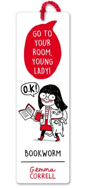 Gemma Correll Bookworm Tassel Bookmark Fan Favorite