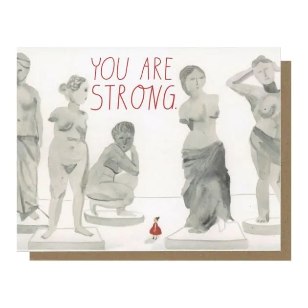 Special Offer You Are Strong Encouragement Card