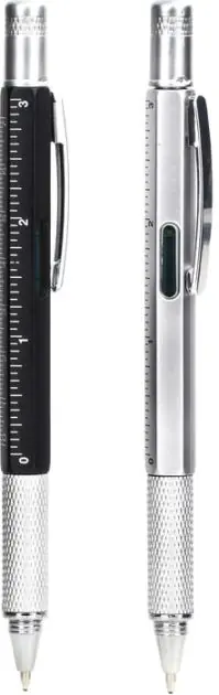 Final Sale Multi-Function Pen (Assorted Black/Silver)