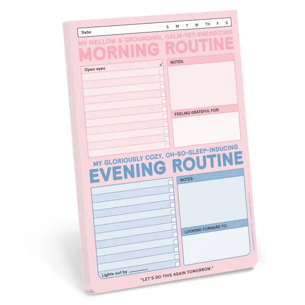 AM/PM Routine Pad - Morning Routine and Evening Routine Tracker Pad Bulk Order