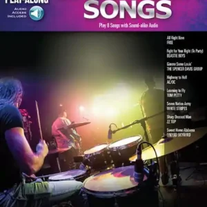 Easy Rock Songs - Drum Play-Along Volume 42 (Book/Online Audio) Top Pick