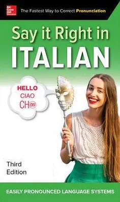 Discount Say It Right in Italian, Third Edition